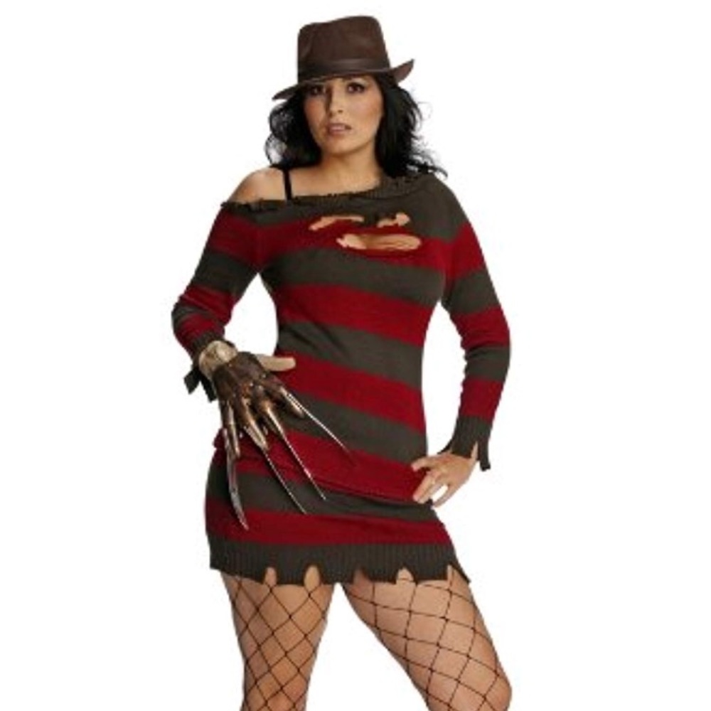 NEW 1x Freddy Krueger Nightmare on Elm Costume.